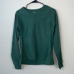 Champion green pullover sweatshirt size medium